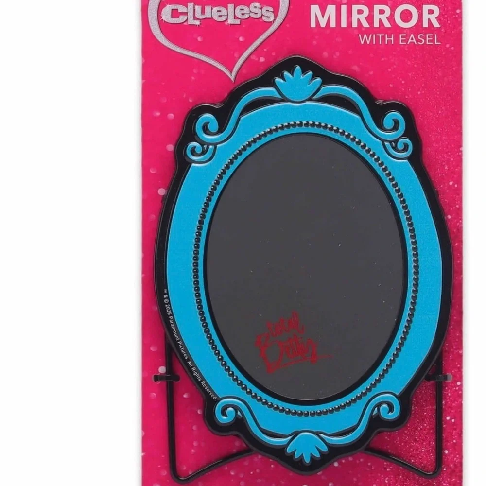 🎀Clueless 90s Y2K Style Wall Mirror Easel Movie✨Cher As if’